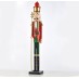 Χριστουγεννιάτικο Διακοσμητικό Καρυοθραύστης Ξύλινος Κόκκινος ύψους 30cm | Aca Lighting | X023003